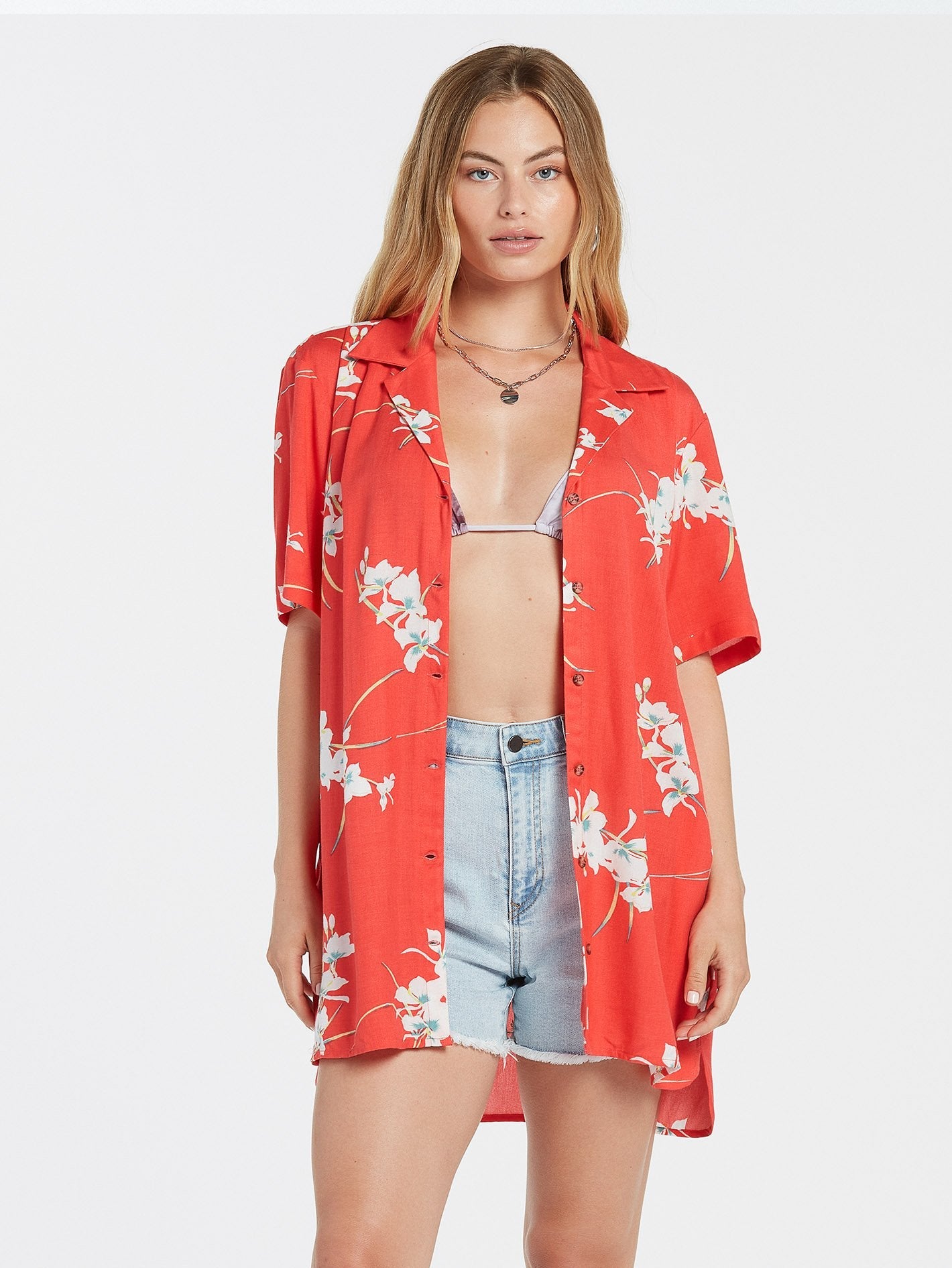 Retro Resort Tunic - PISTOL PUNCH
