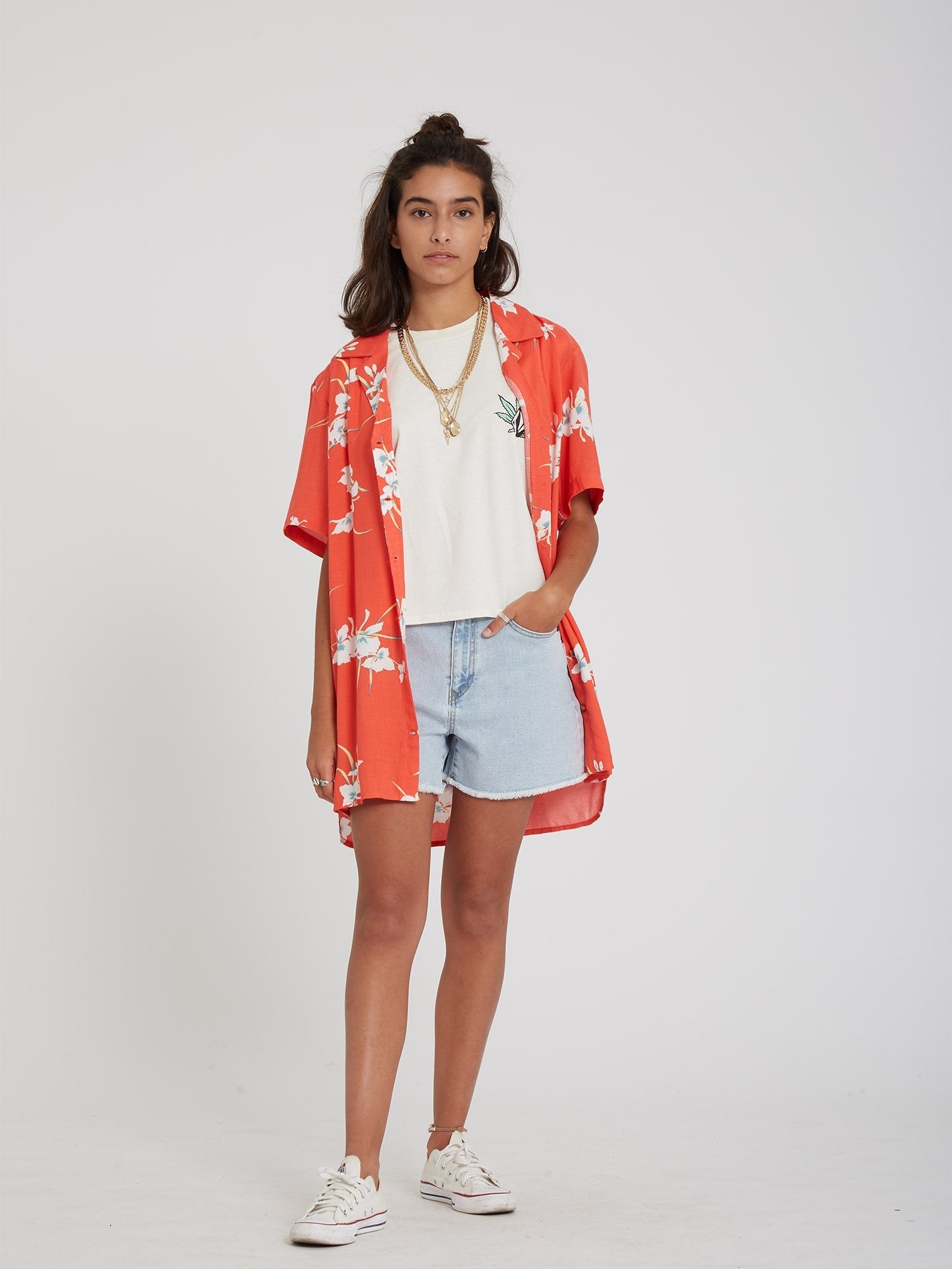 Retro Resort Tunic - PISTOL PUNCH