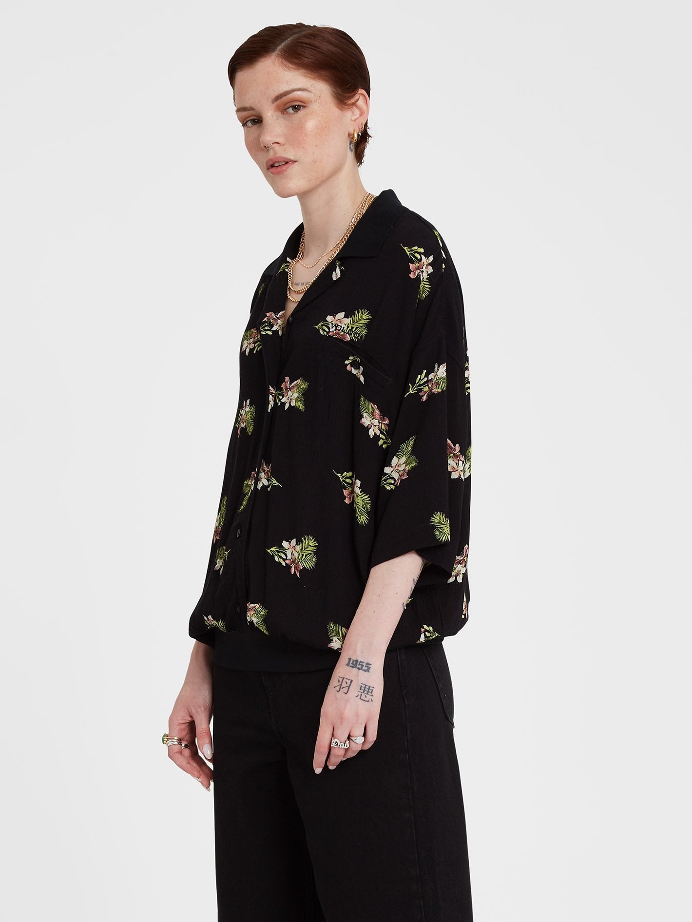 Chemise Stormy Woven - BLACK