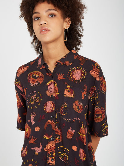 Chemise Connected Minds - BLACK