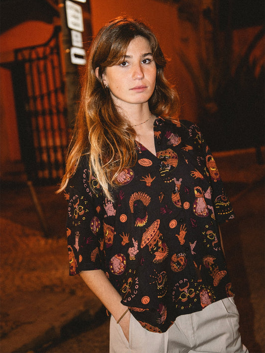 Chemise Connected Minds - BLACK