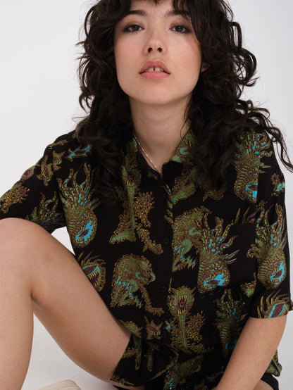 Chemise Tetsunori - BLACK
