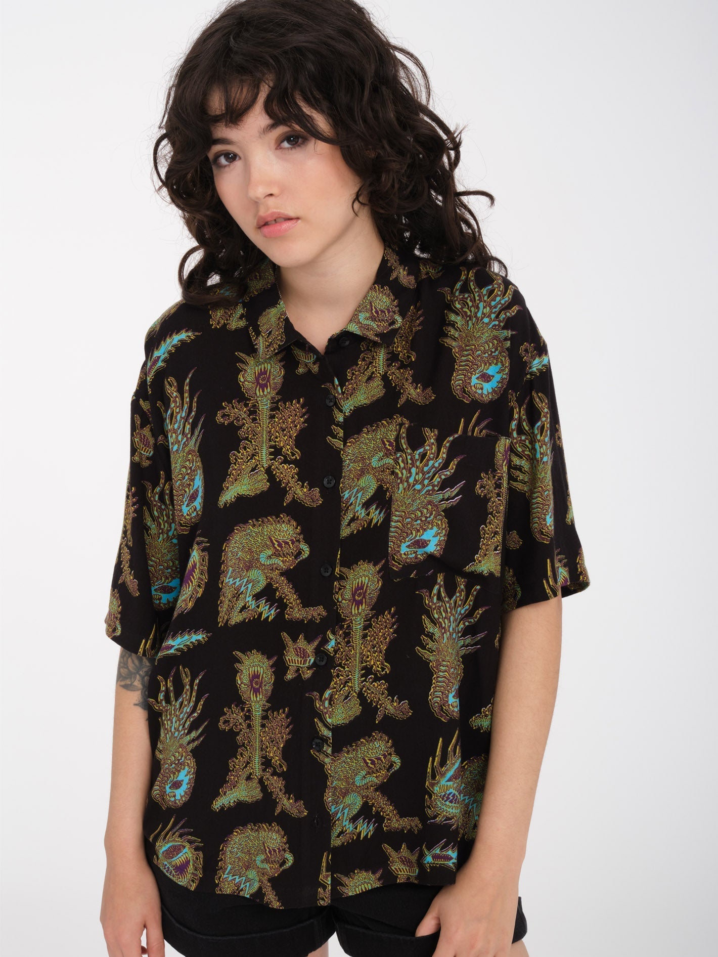 Chemise Tetsunori - BLACK