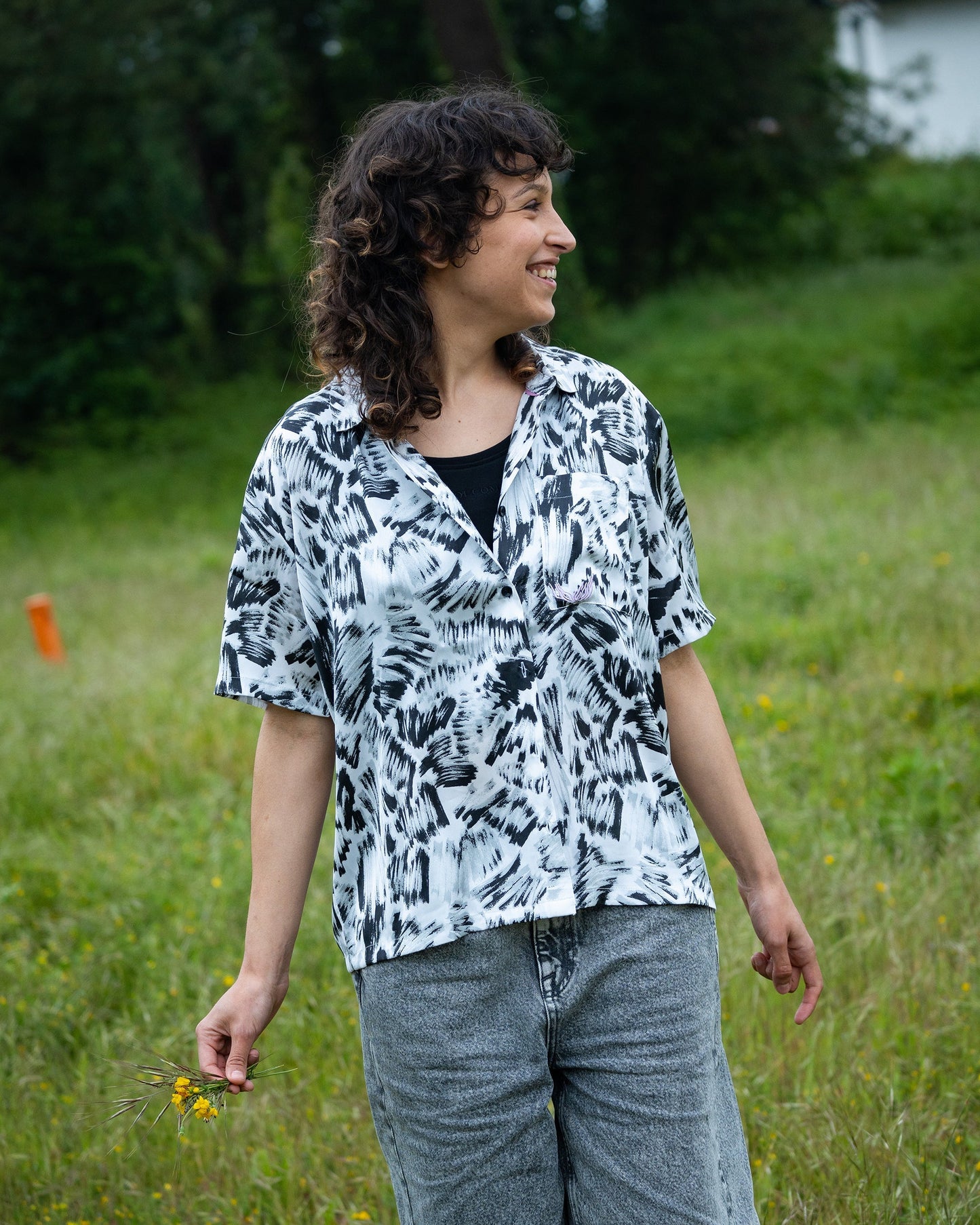 Chemise Alix - BLACK WHITE