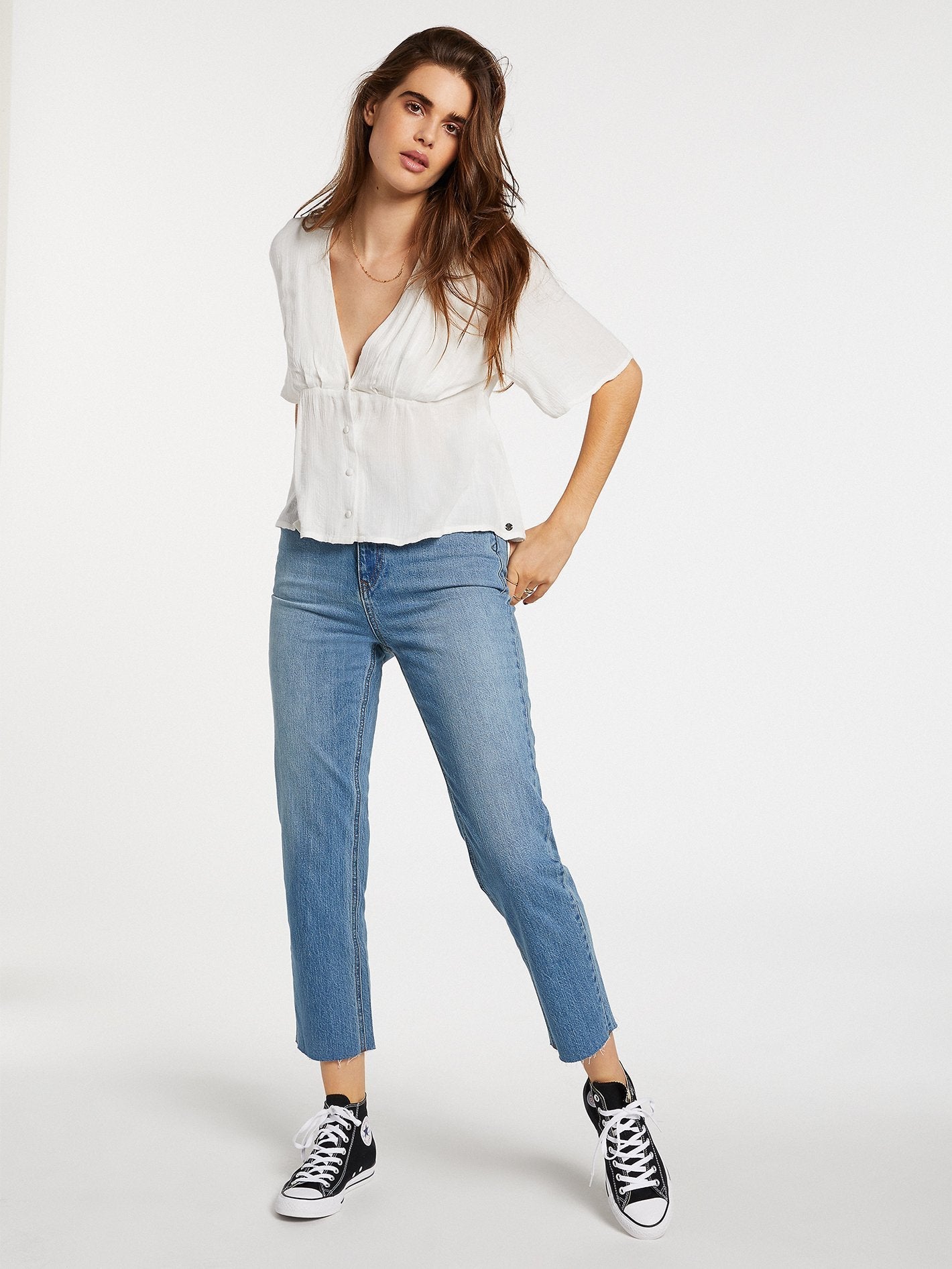 Top Coco Button - STAR WHITE