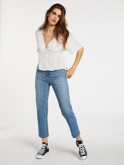 Top Coco Button - STAR WHITE