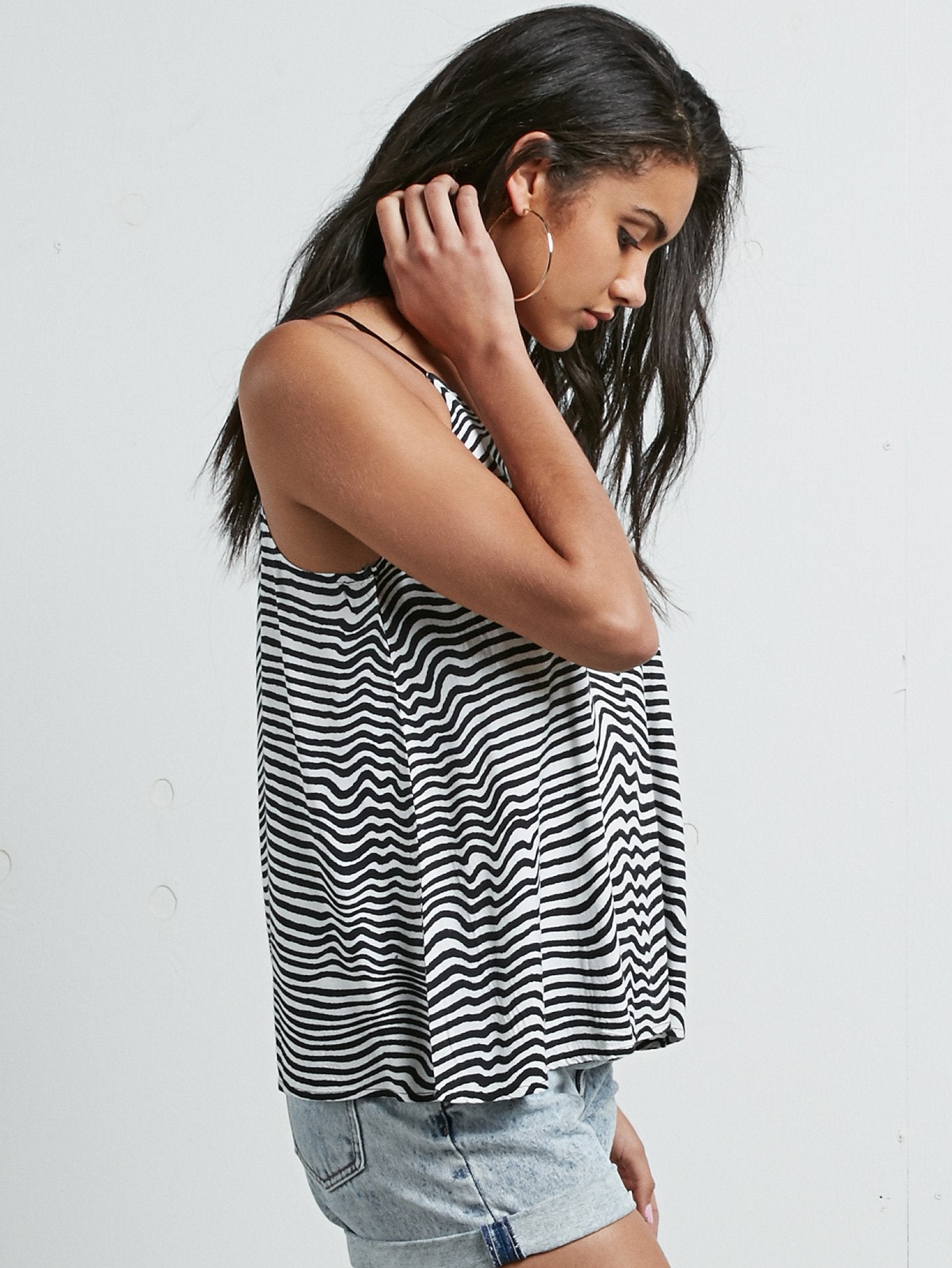 Top Thx It's A New - Black White