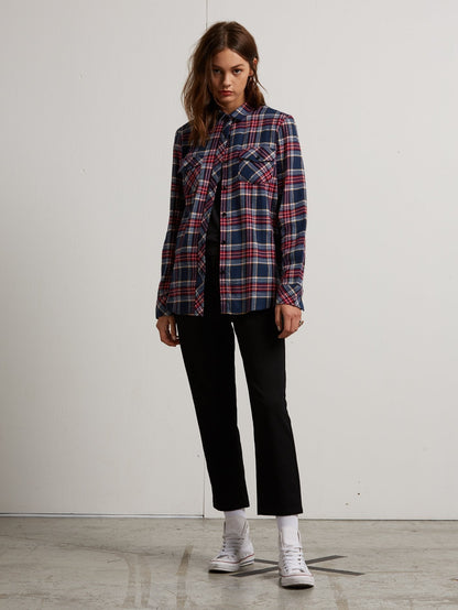 Street Dreaming Long Sleeve Shirt - Vintage Navy