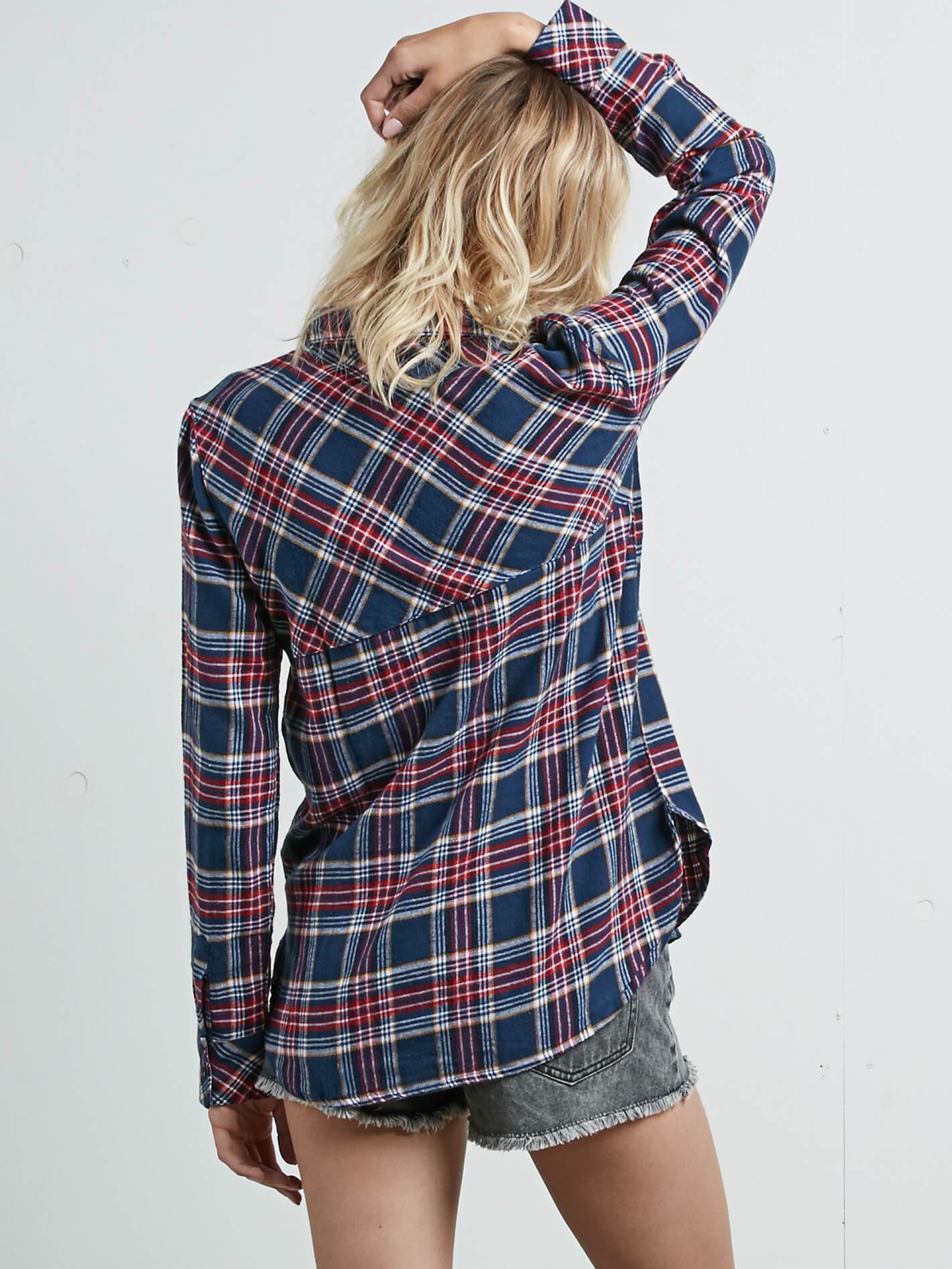 Street Dreaming Long Sleeve Shirt - Vintage Navy