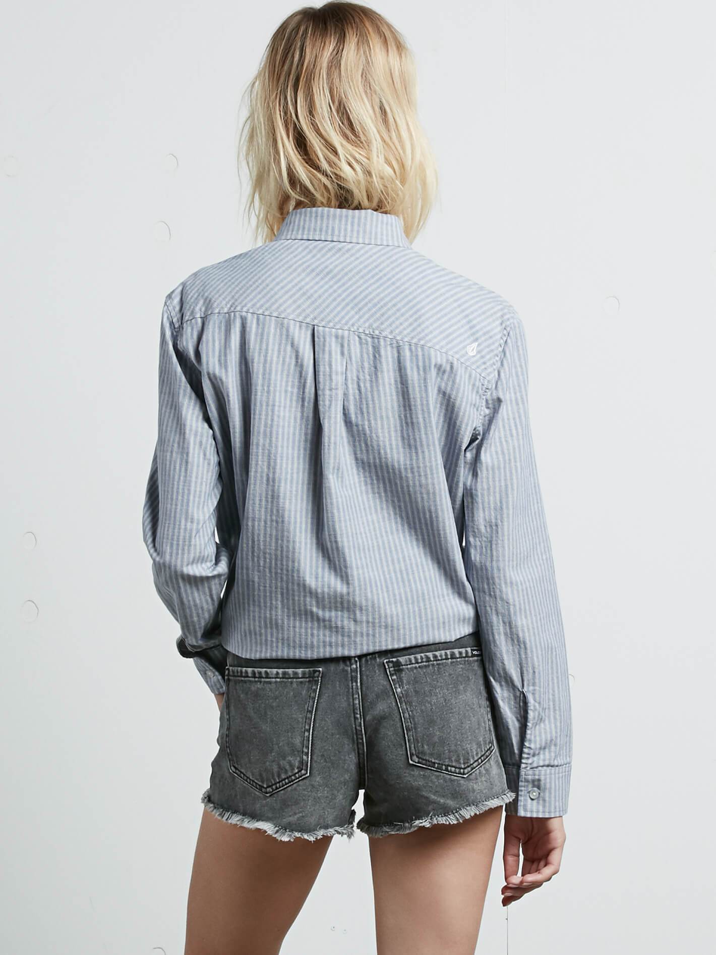 Cham Stripe Langarmhemd – Gestreift