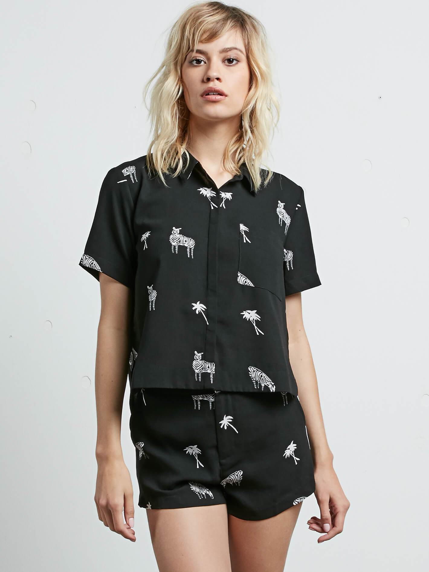 Chemise à manches courtes What You Need - Black