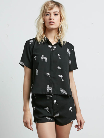 Chemise à manches courtes What You Need - Black