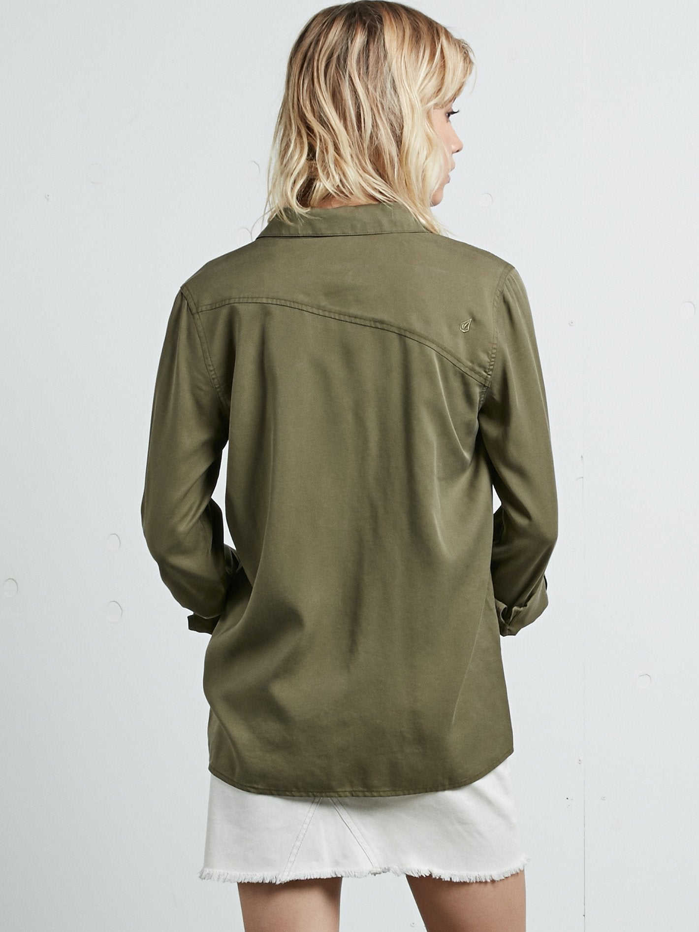 Volcom Plus Langarmhemd - Dark Camo