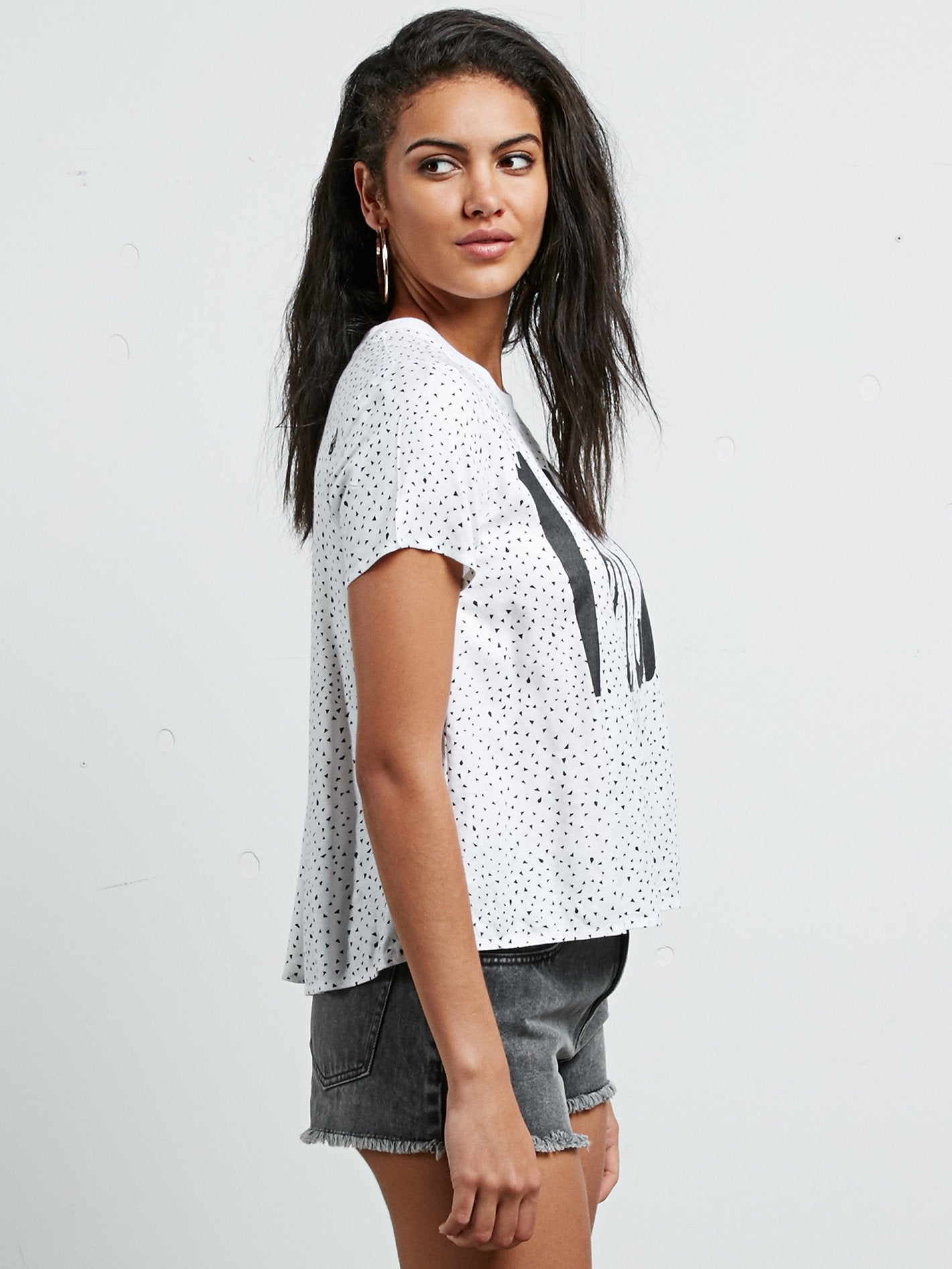 Mix A Lot Kurzarm-T-Shirt - Star White