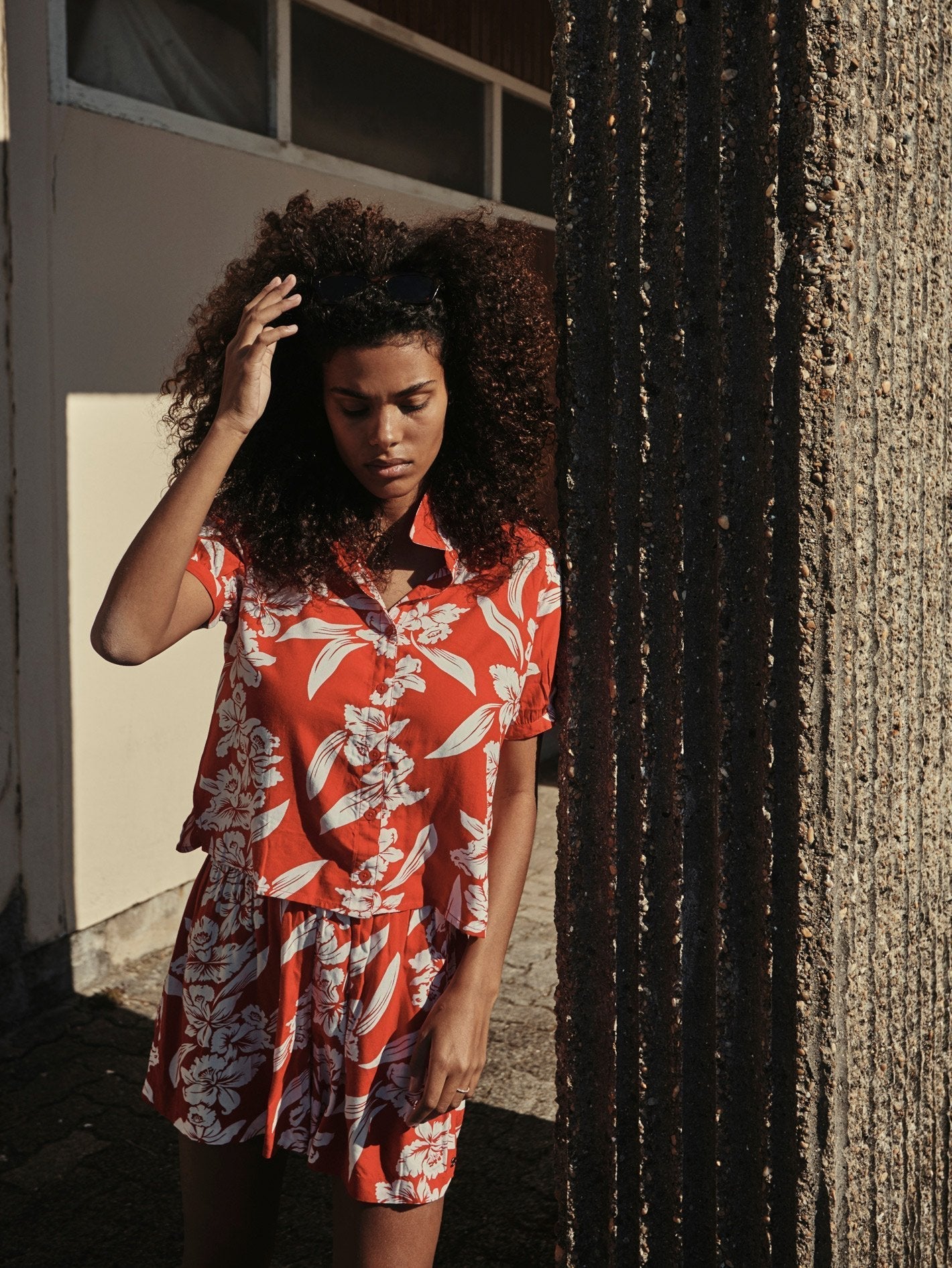 Chemise Aloha Ha - Red