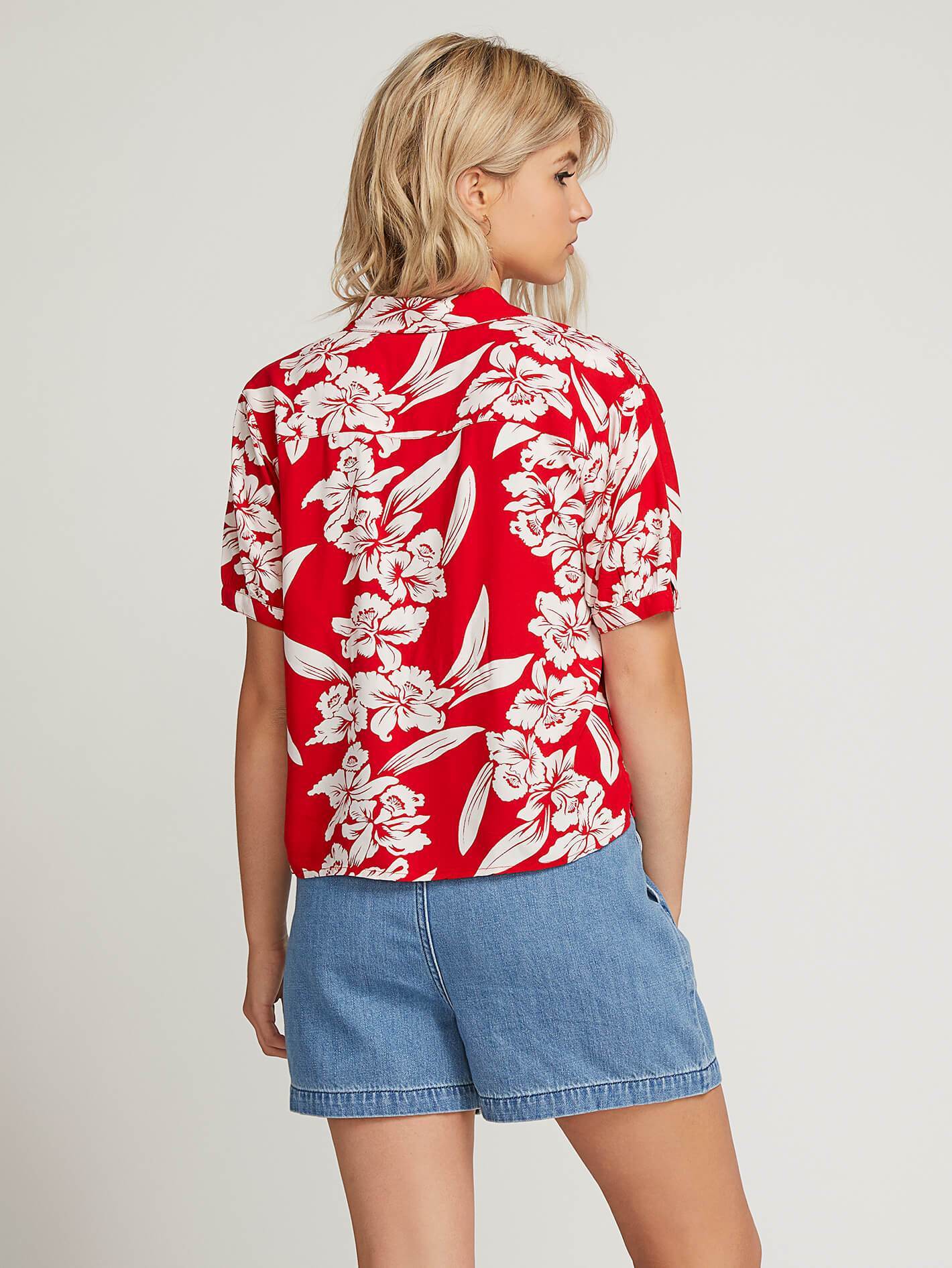 Chemise Aloha Ha - Red