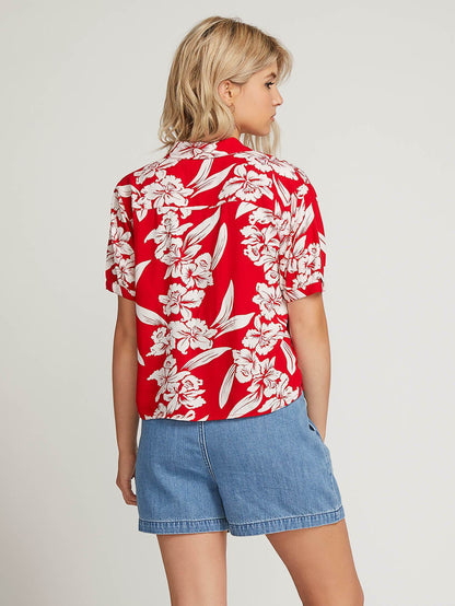 Chemise Aloha Ha - Red