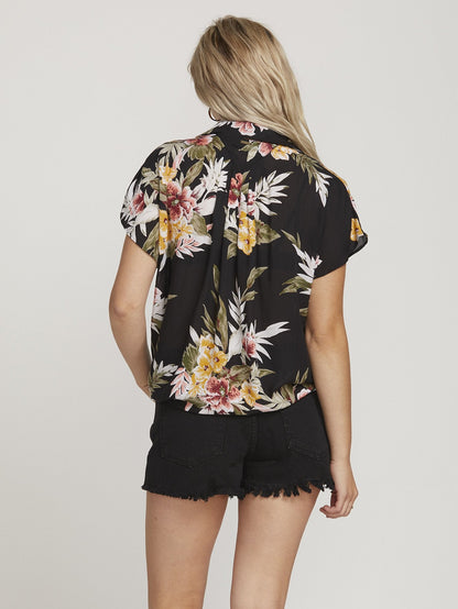 Chemise Rag'N Flower - Black Combo