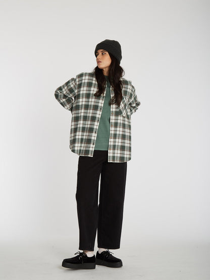 Plaid To Meet U Shirt - DARK PINE