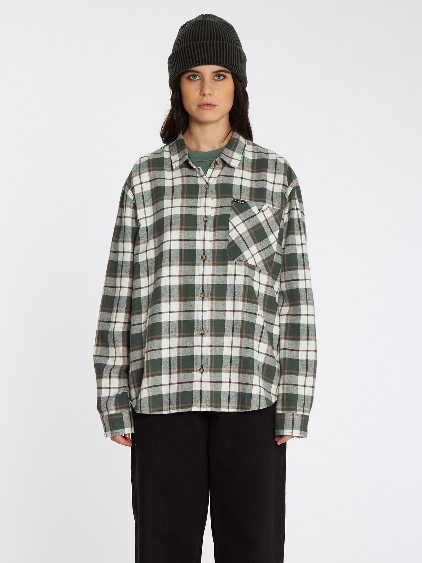 Plaid To Meet U Shirt - DARK PINE