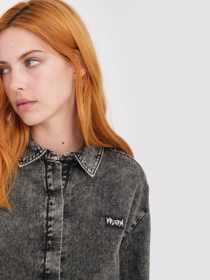 Chemise Asphalt - BLACK