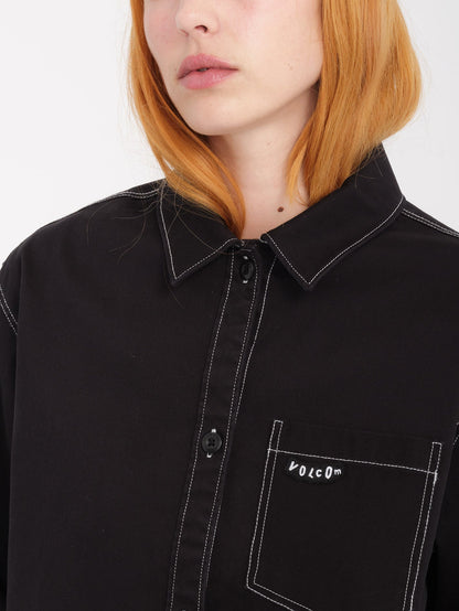 Stone Kraft Shirt - BLACK
