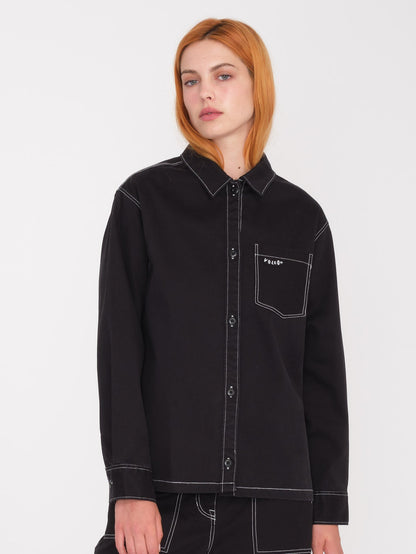 Stone Kraft Shirt - BLACK