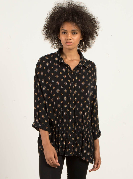 Chemise Manches Longues Champain Trail - Black