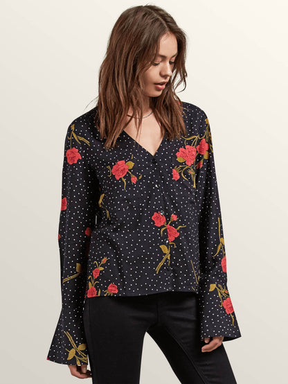 Check Out Time Top Shirt - Multi