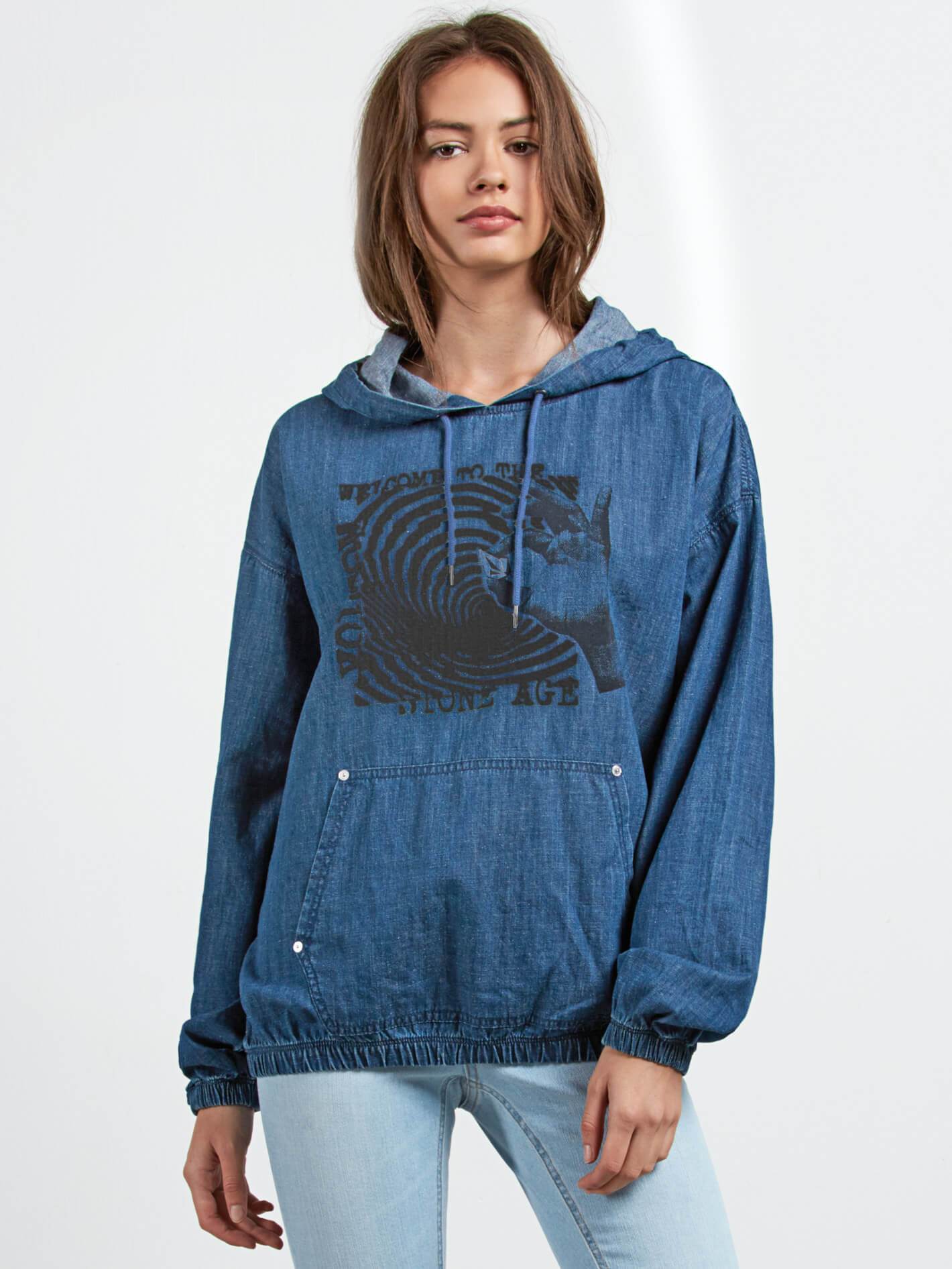 Yo Shortie Pullover-Shirt - Flight Blue