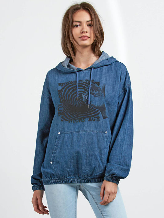 Chemise Yo Shortie Pullover - Flight Blue