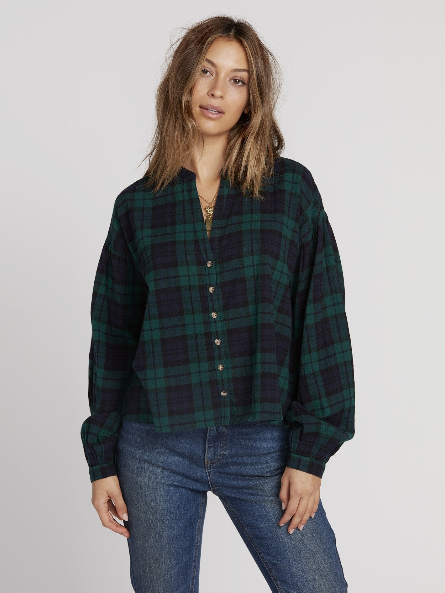 Chemise Untamed Feels Top - Green