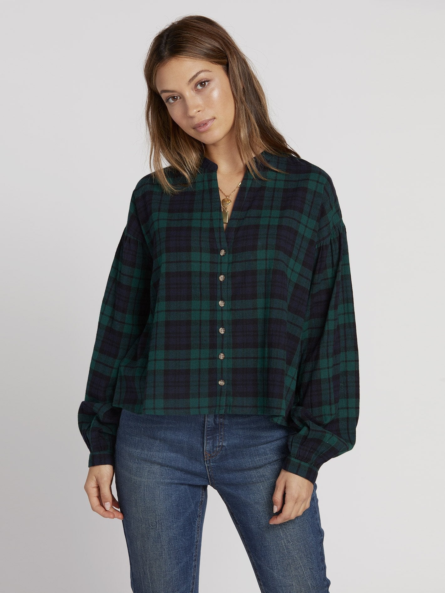 Chemise Untamed Feels Top - Green