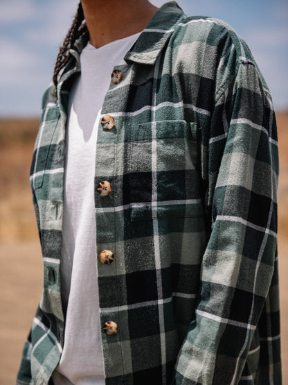 Surchemise Oversize Me - DARK PINE