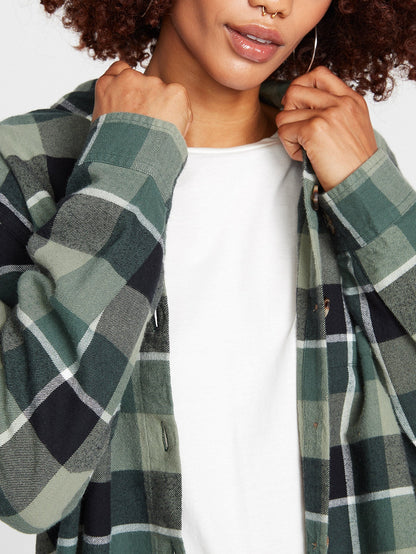 Surchemise Oversize Me - DARK PINE