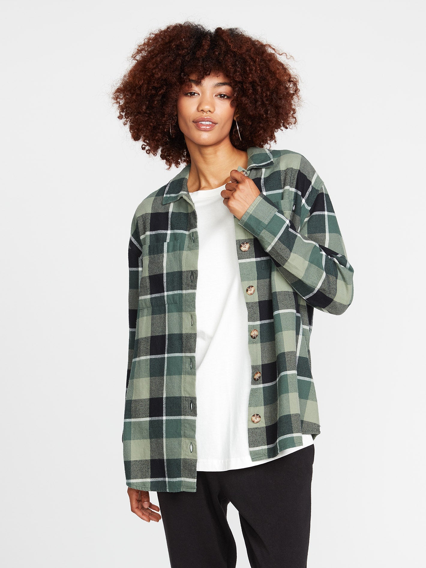 Surchemise Oversize Me - DARK PINE