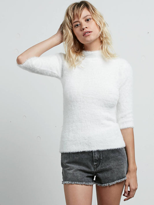 Pullover manches 3/4 Bunney Riot - Star White