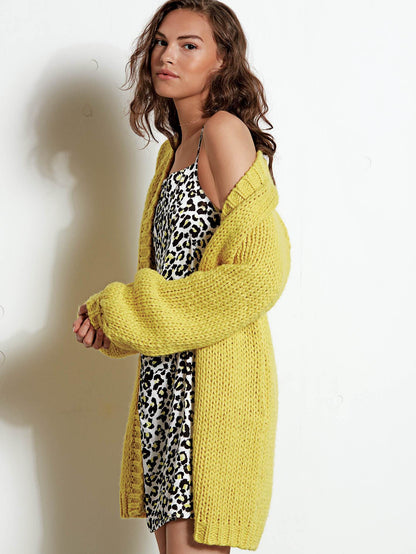 Knitastic Cardigan - Lemon