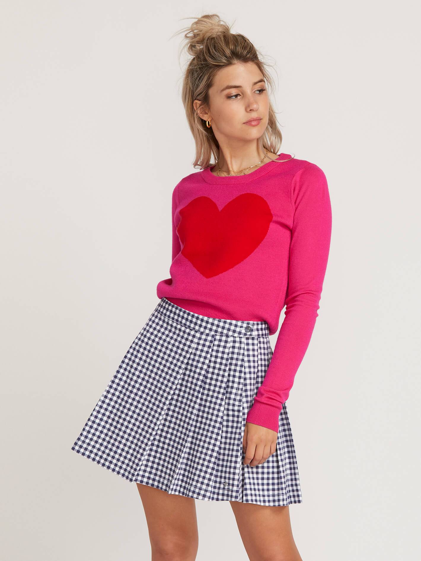 Pull Gmj Heart - Electric Pink
