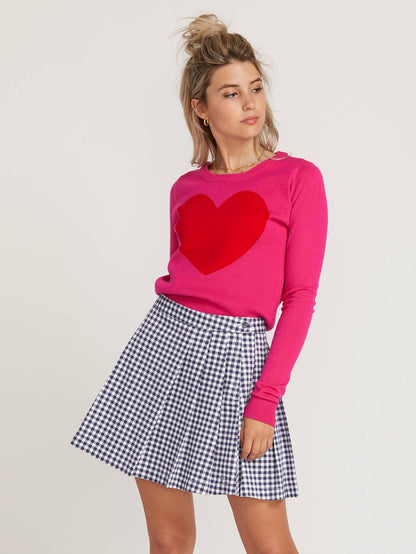 Pull Gmj Heart - Electric Pink