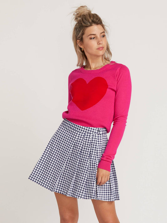 Pull Gmj Heart - Electric Pink