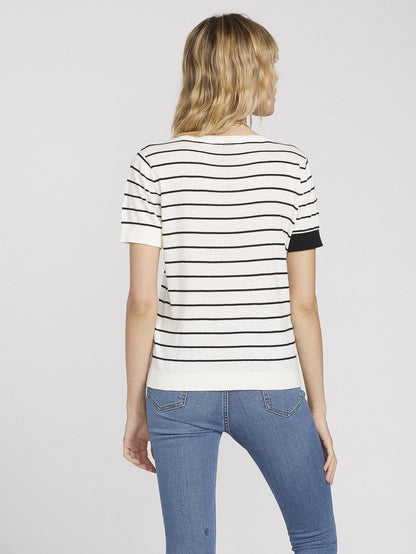 Top Simply Stone Knit - STRIPE
