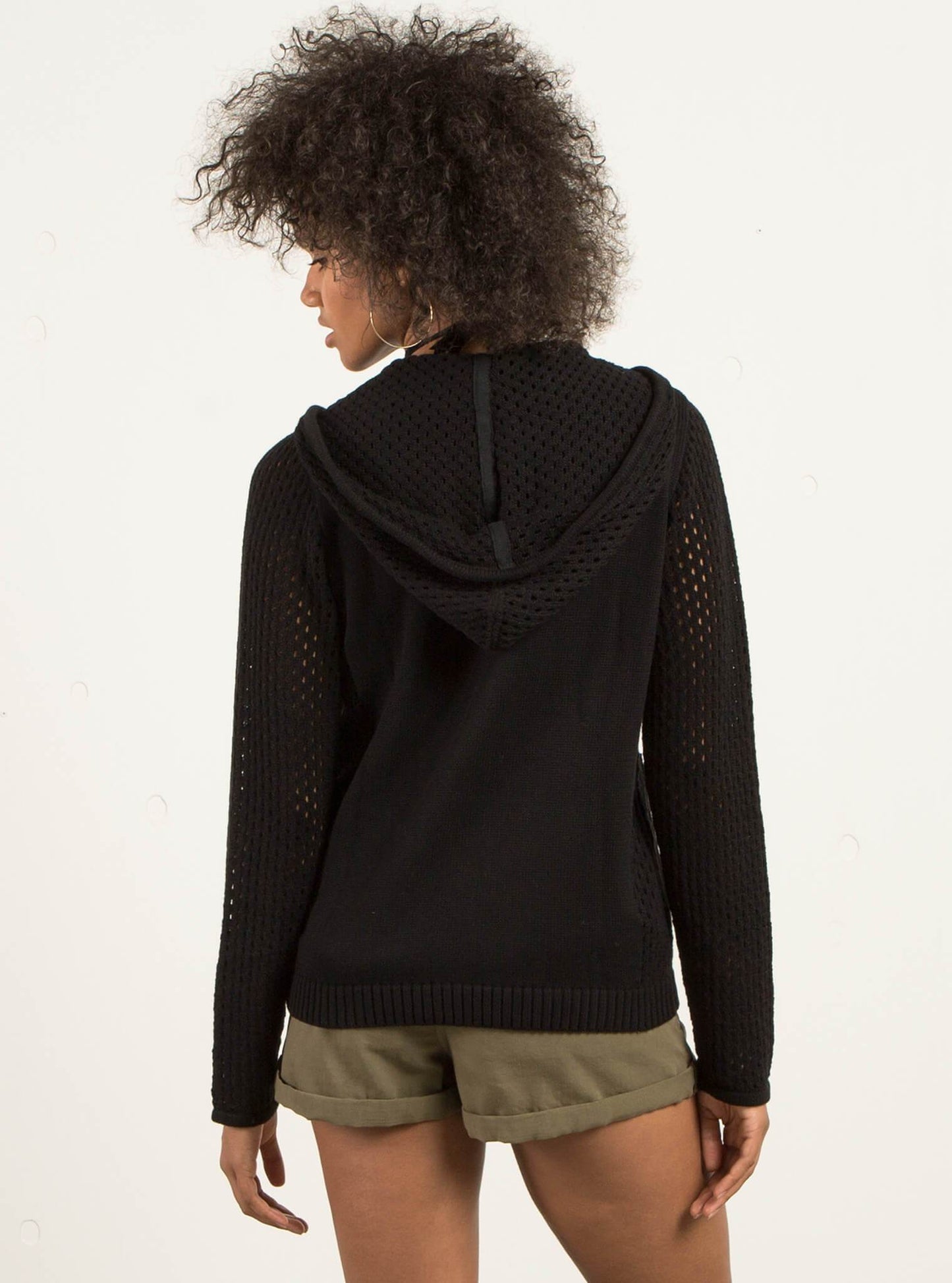 Sweatshirt Zippe A Capuche Hey Meshter - Black