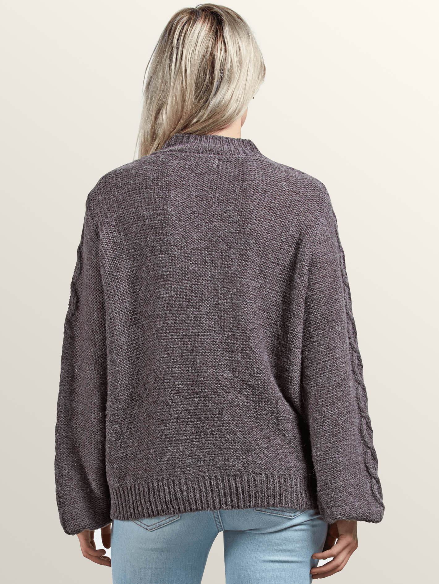 Hellooo Sweater - Heather Grey