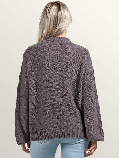 Hellooo Sweater - Heather Grey