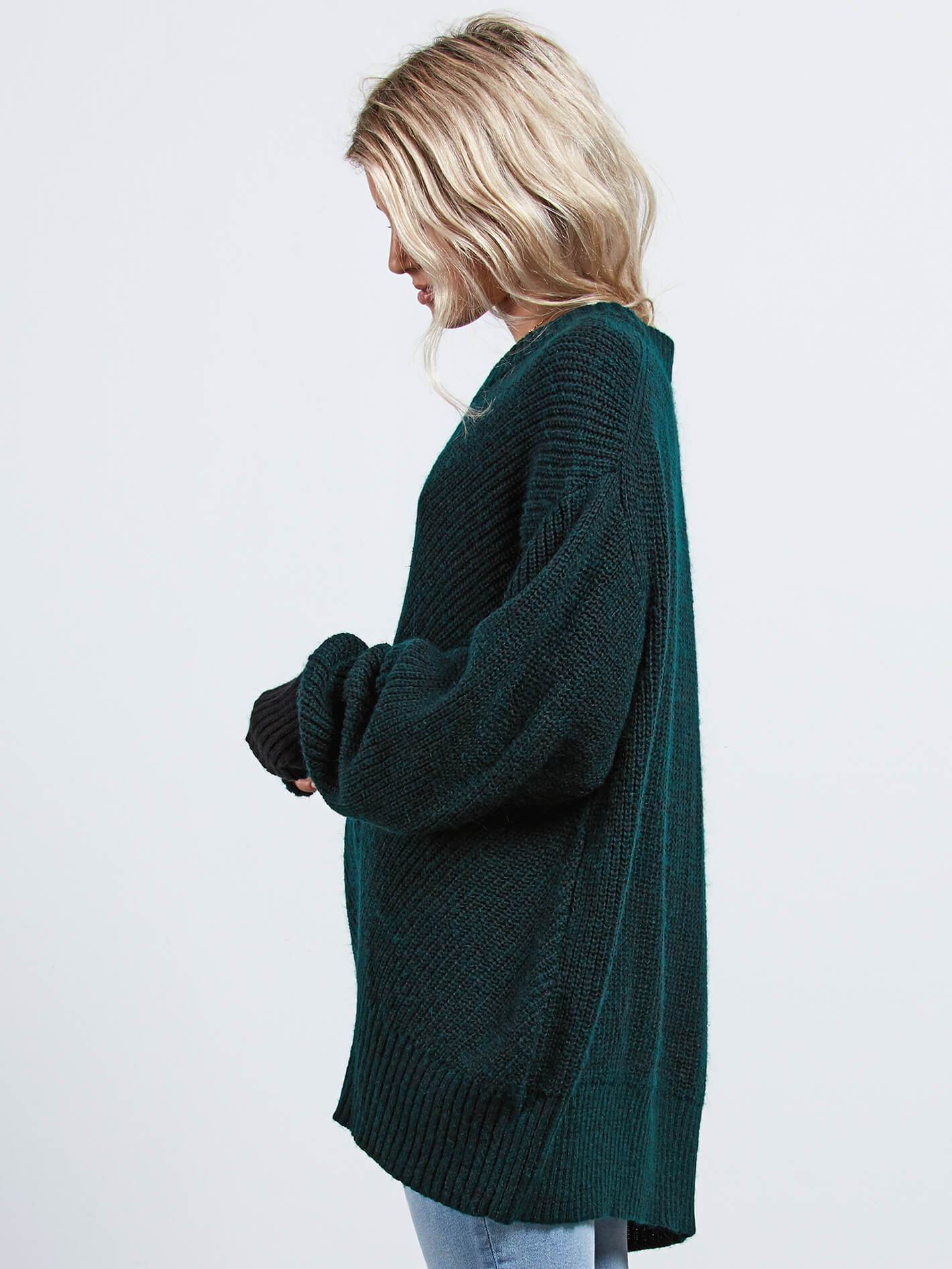 Stormy Pullover - Evergreen