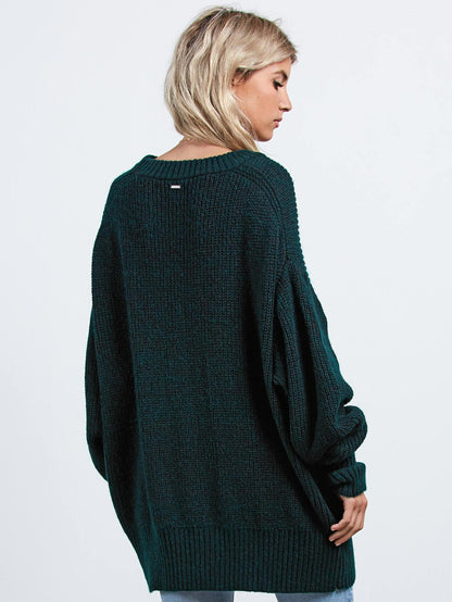 Stormy Pullover - Evergreen