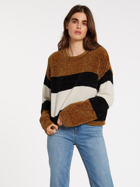 Bubble Tea Pullover - VINTAGE GOLD