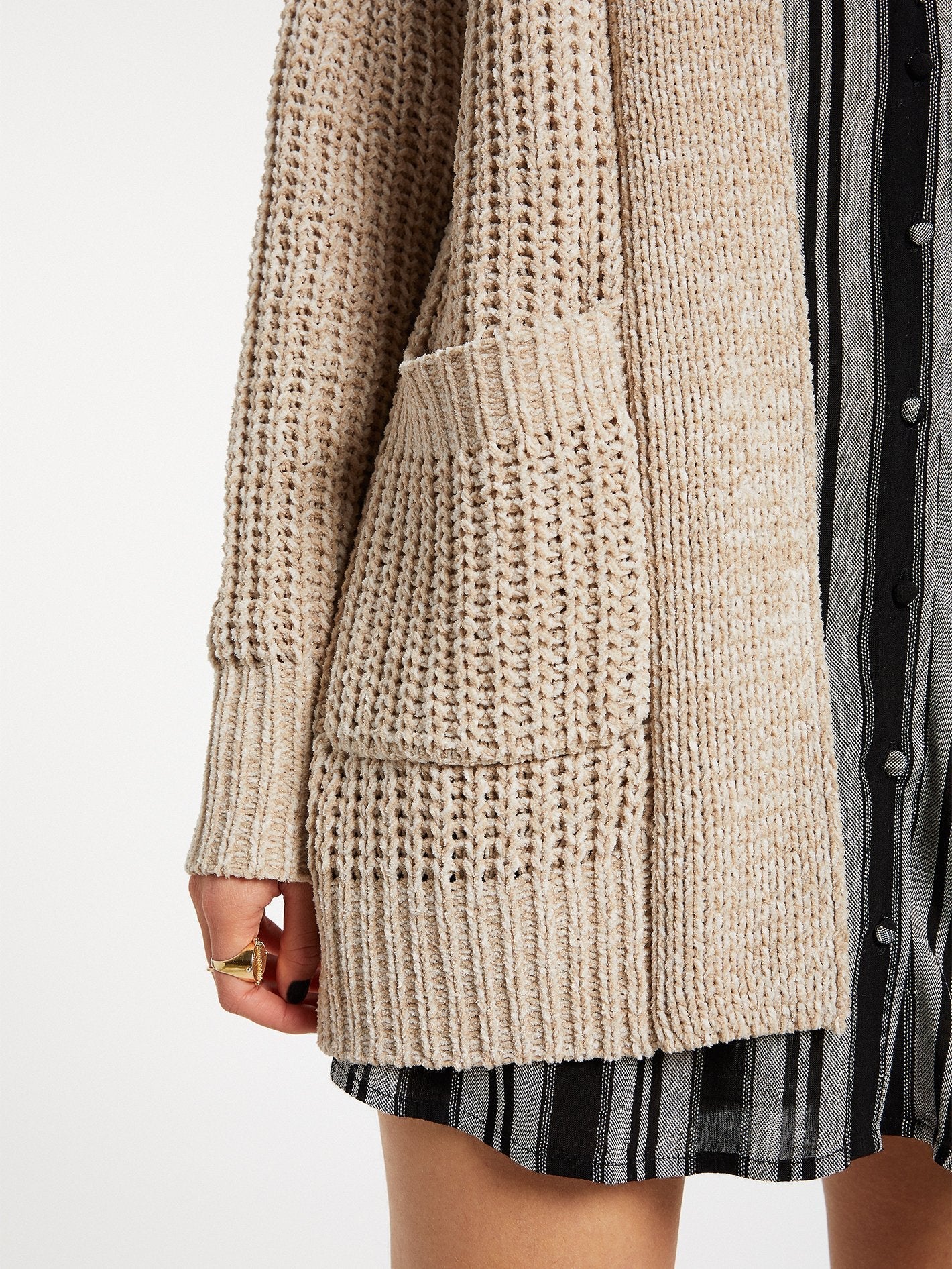 Gilet Danger Inside - OATMEAL