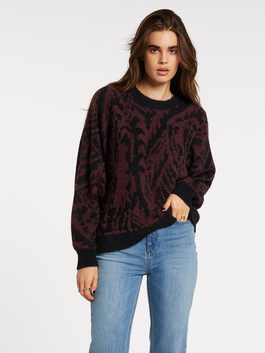 Pullover in einem Meowment - SCHWARZE KOMBI